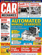 Car Mechanics magazine, March 2017: automated manual gearboxes, BMW Mini Cooper S, manifold decoke, Audi TT Mk1 dismantle, Ford C-Max diagnostics, Citroen Berlingo, Nissan 350Z V6