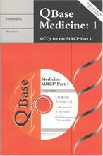 Load image into Gallery viewer, QBase Medicine Paperback with CD-ROM: Volume 1, MCQs for the MRCP, Part 1: MCQs for the MRCP v. 1