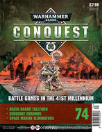 Warhammer 40,000 Conquest (magazine only), part 74: Battle Games in the 41st Millennium - Death Guard Tallymen, Sergeant Chronus, Space Marine Eliminators