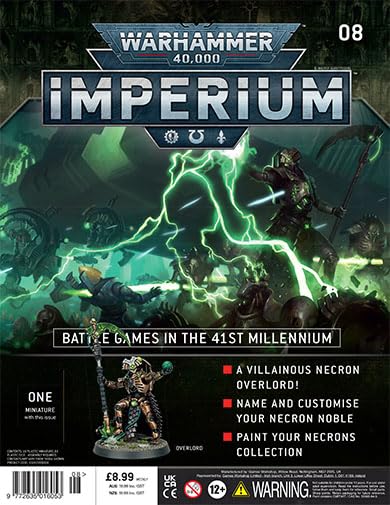 Warhammer 40,000 Imperium magazine, part 08: Battle Games in the 41st Millennium - A Villainous Necron Overlord!, Name and Customise your Necron Noble, Paint your Necrons Collection