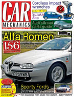 Car Mechanics magazine, August 2011: Alfa Romeo 156 Twin Spark, Suzuki Alto, Audi allroad, Sporty Fords