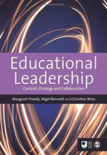 Load image into Gallery viewer, Educational Leadership: Context, Strategy and Collaboration (Published in association with The Open University)