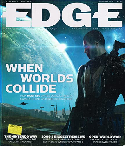 Edge magazine, No 209, Christmas 2009 - When Worlds Collide: Dust 514. Videogame Culture: Nintendo, Sony, Microsoft, PC, Handheld, Coin-op, Online