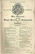 The Journal of the Royal Society of Antiquities of Ireland, Part 3, Volume XXXIX (39), 30th September 1909