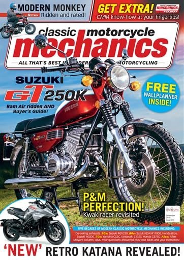 Classic Motorcycle Mechanics, November 2018: All that's Best in Modern Classic Motorbikes - Suzuki GT250K, P&M, Monkey, Suzuki Katana