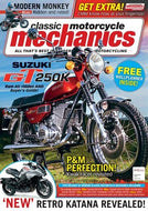 Classic Motorcycle Mechanics, November 2018: All that's Best in Modern Classic Motorbikes - Suzuki GT250K, P&M, Monkey, Suzuki Katana