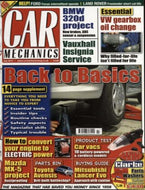 Car Mechanics magazine, July 2013: BMW 320d, VW gearbox oil change, Vauxhall Insignia, Mazda MX-5 rustproofing, Toyota Avensis parts, Mitsubishi Lancer Evo