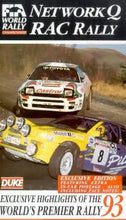 Load image into Gallery viewer, Network Q RAC Rally 1993: Exclusive Highlights of the World&#39;s Premier Rally [VHS]