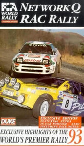 Network Q RAC Rally 1993: Exclusive Highlights of the World's Premier Rally [VHS]