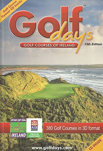 Golf Days, 13th Edition: Golf Courses of Ireland (CD Inside)