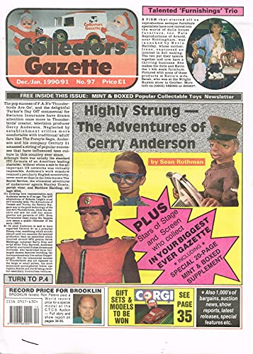 Collectors Gazette magazine, Number 97, December/January 1990/91