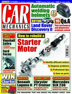 Car Mechanics magazine, April 2014: starter motor rebuild, Land Rover Discovery II, Vauxhall Zafira 1.8 Ecotec cambelt, Ford Focus passenger door
