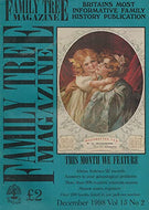 Family Tree Magazine, December 1998, Volume 15, Number 2