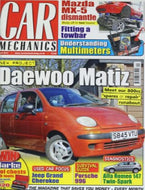 Car Mechanics magazine, April 2012: Daewoo Matiz, Jeep Grand Cherokee, Porsche 996, Alfa Romeo 147 Twin-Spark, Mazda MX-5