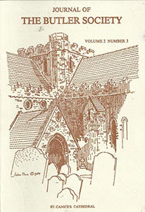 Journal of the Butler Society - Volume 2, Number 3 (1984)