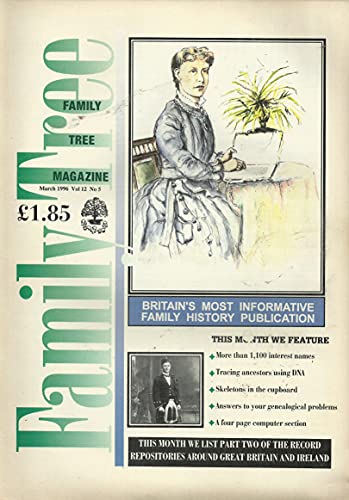 Family Tree Magazine, March 1996, Volume 12, Number 5