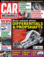 Car Mechanics magazine, October 2021: differentials and propshafts, Jaguar XF 3.0D timing belt, Nissan Qashqai clutch, Toyota Auris, Rover 600, VW T5