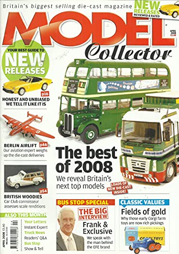 Model Collector magazine - Volume 23, Number 4, Whole Number 239, April 2008