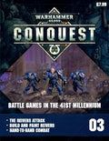 Warhammer 40,000 Conquest magazine, part 03: Battle Games in the 41st Millennium - The Reivers Attack, Build and Paint Reivers, Hand-to-Hand Combat