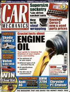 Car Mechanics magazine, November 2013: engine oil, Skoda Fabia 2, Volvo S40/V50, Audi A6 damaged camshaft, BMW 320D, Chrysler PT Cruiser diagnostics
