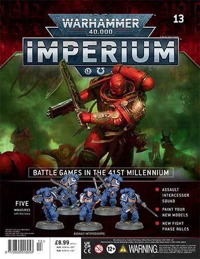 Warhammer 40,000 Imperium magazine, part 13: Battle Games in the 41st Millennium - Assault Intercessor Squad, Paint Your New Models, New Fight Phase Rules