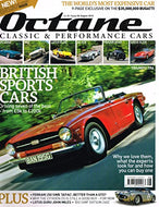 Octane magazine No.86 08/2010 featuring Austn Healey, Ferrari, Bugatti, Audi, Datsun