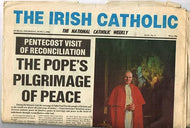 The Irish Catholic, Dublin, Thursday, June 3, 1982, Vol XCIV (94), No 5: The National Catholic Weekly. Pope John Paul II visit to the UK.
