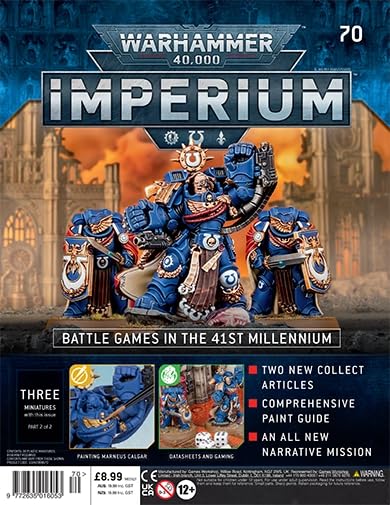 Warhammer 40,000 Imperium magazine, part 70: Battle Games in the 41st Millennium - Two New Collect Articles, Comprehensive Paint Guide, An All New Narrative Mission