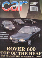 CAR magazine 05/1993 featuring Jaguar XJS, Ford, Rover, Grinnall Scorpion