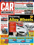Car Mechanics magazine, April 2017: alloy wheels, Fiat 500 faults, Ford Focus 1.6-litre TDCi Mk3, Peugeot 206 1.9D diagnostics, Toyota Aygo C1 and 107, Vauxhall Zafira A coil springs, soundproofing