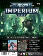 Warhammer 40,000 Imperium magazine, part 09: Battle Games in the 41st Millennium - Necron Warriors and Scarabs, Space Marine Chapter Foldout, An Action-Packed Playthrough