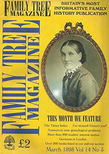 Family Tree Magazine, March 1998, Volume 14, Number 5