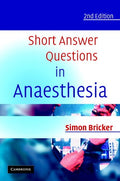 Short Answer Questions in Anaesthesia