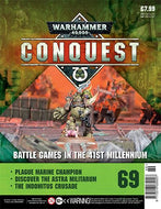 Warhammer 40,000 Conquest magazine, part 69: Battle Games in the 41st Millennium - Plague Marine Champion, Discover the Astra Militarum, The Indomitus Crusade