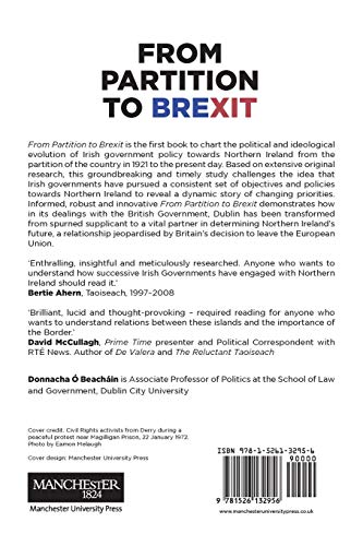 From Partition to Brexit: The Irish Government and Northern Ireland