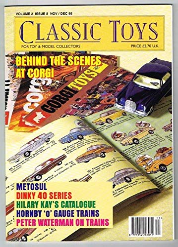 Classic Toys Magazine Vol 2 No.8 Nov/Dec 1995 MBox3473/G Dinky 40 Series