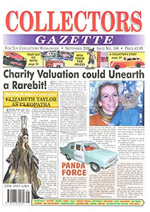 Collectors Gazette magazine, Number 198, September 2000 - For Toy Collectors Worldwide