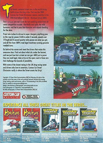 Hardcore Street 2004: The 2004 Custom Car Street Eliminator Championship Filmed Live on the Street and at Britain's Premier Drag Strips - Custom Car Magazine