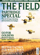 The Field magazine, September 2010: partridge special, snap-shooting driven birds over hedges, golden retrievers, better tactics for wild trout, the best lochs, Harleys