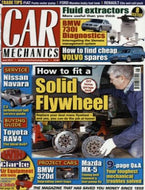 Car Mechanics magazine, June 2013: fitting a solid flywheel, Nissan Navara 2.5 turbodiesel, Toyota Rav4, BMW 320d, Mazda MX-5 timing belt