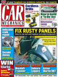 Car Mechanics magazine, October 2014: rusty panels, Suzuki Jimny, Mazda5 diagnostics, Subaru Legacy, Aston Martin DB7 parts, Mercedes C-Class 1.8k, Ford Ka 1.3-litre alternator