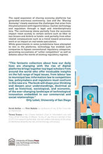 Load image into Gallery viewer, Law and the "Sharing Economy": Regulating Online Market Platforms (Law, Technology and Media)