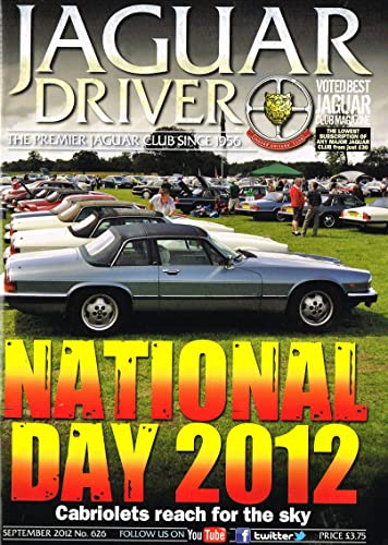 Jaguar Driver magazine, No 626, September 2012 - The Premier Jaguar Club since 1956
