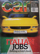 CAR magazine 05/1997 featuring Lancia Delta Integrale, Maserati Ghibli Cup, Ferrari, Mini