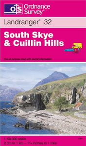 South Skye and Cuillin Hills: Sheet 32 (Landranger Maps)