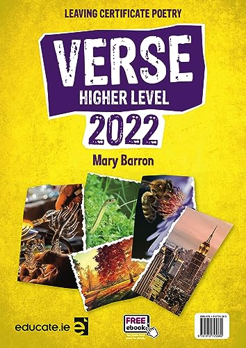 Verse: Leaving Certificate Poetry, Higher Level 2022