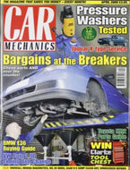 Car Mechanics magazine, April 2009: Jaguar X-type service, BMW E36, VW Polo 1.9D timing belt, Toyota MR2 parts