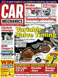Car Mechanics magazine, August 2016: variable valve timing (VVT), Renault Scenic 1.6 VVT petrol clutch, BMW Mini Cooper S, VW Polo 1.4 MPI timing belt and water pump, Citroen C5 X7