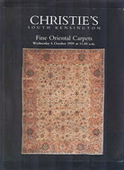 Christie's South Kensington Fine Oriental Carpets October 1999