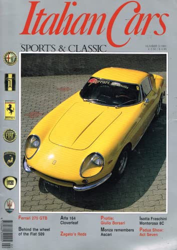 Italian Cars - Sports and Classic magazine, Number 3, February/March 1991